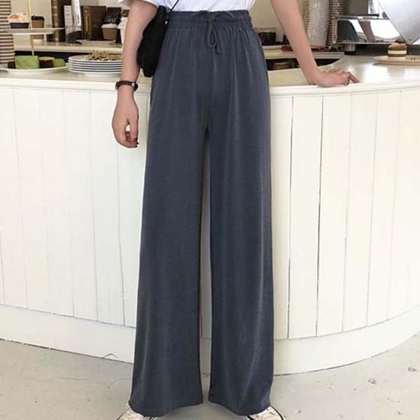 women's pants & capris thin trendy elastic waist solid color women trousers simple casual for training, Black;white
women's pants & capris thin trendy elastic waist solid color women trousers simple casual for training, Black;white