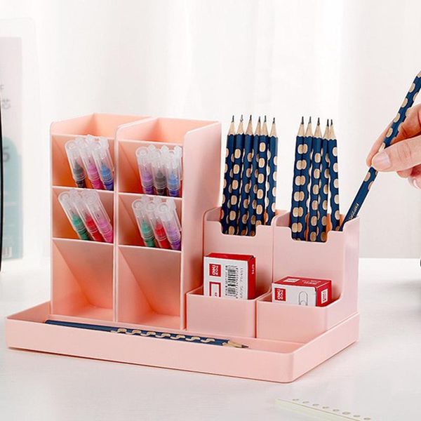 hooks & rails pen holder organizer storage box multi-function large-capacity desksundries rack for home bathroom accessories
hooks & rails pen holder organizer storage box multi-function large-capacity desksundries rack for home bathroom accessories