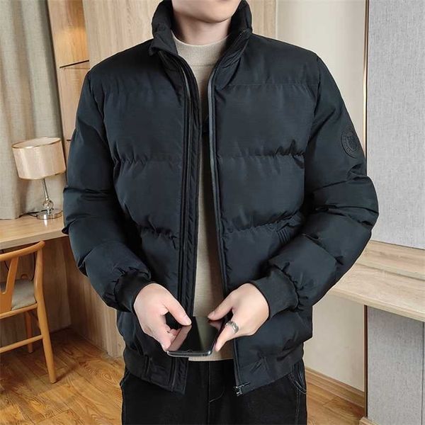 winter men's parka jacket thick warm coat stand collar casual puffer jackets cotton padded winter parkas plus size 8xl 211129, Black
winter men's parka jacket thick warm coat stand collar casual puffer jackets cotton padded winter parkas plus size 8xl 211129, Black