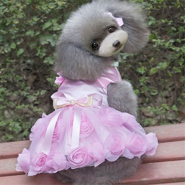 dog apparel pet dress satin yarn rose flower bow pearl skirt puppy cat wedding bridesmaid pengpeng summer clothing
dog apparel pet dress satin yarn rose flower bow pearl skirt puppy cat wedding bridesmaid pengpeng summer clothing