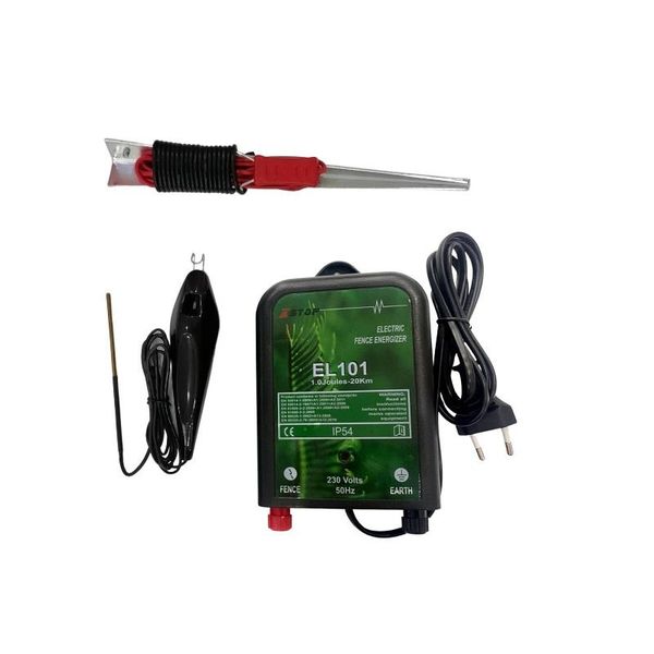 fencing, trellis & gates xsweather proof portable easily assemled ac fence energzier with earth stake tester
fencing, trellis & gates xsweather proof portable easily assemled ac fence energzier with earth stake tester