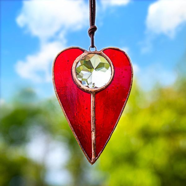 garden decorations stained glass suncatcher hanging heart shaped ornament rainbow maker home window panel decor collectible gift for kids/ad
garden decorations stained glass suncatcher hanging heart shaped ornament rainbow maker home window panel decor collectible gift for kids/ad