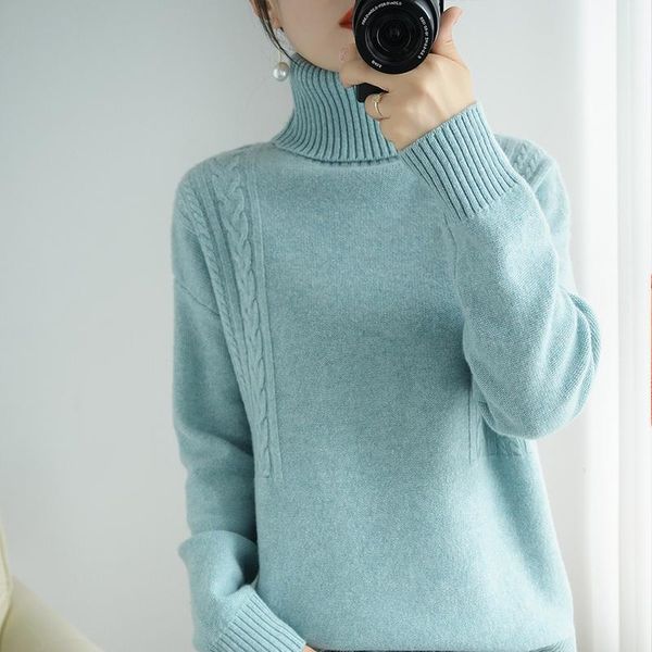 women's sweaters 2021 style 100% wool ladies high neck pullover sweater long sleeve pure color all-match casual cashmere base, White;black
women's sweaters 2021 style 100% wool ladies high neck pullover sweater long sleeve pure color all-match casual cashmere base, White;black