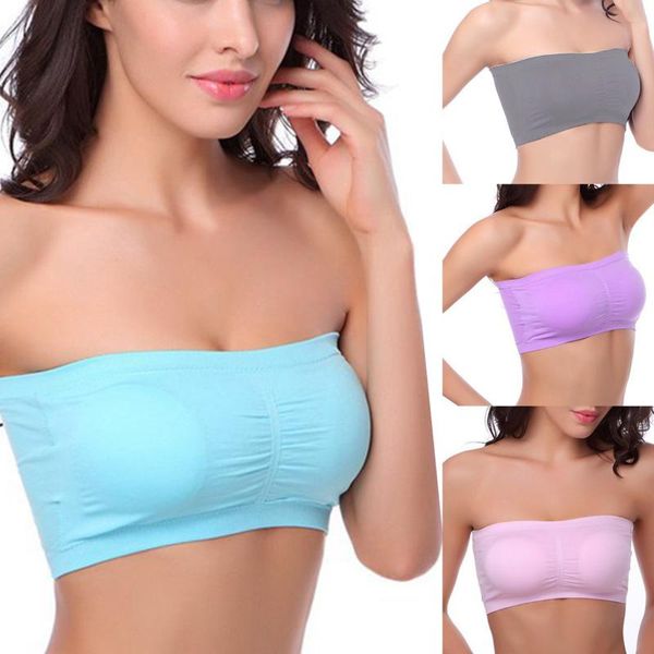 fashionable womens female boob tube strapless bandeau bra underwear chest wrap women bralette seamless s-3xl yoga outfit
fashionable womens female boob tube strapless bandeau bra underwear chest wrap women bralette seamless s-3xl yoga outfit