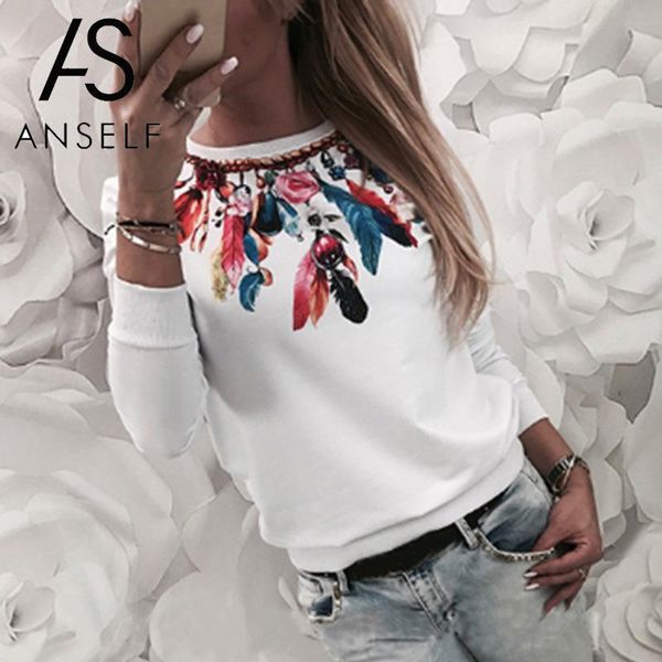 women's hoodies & sweatshirts 2021 korean fashion women sweatshirt feathers printed o neck long sleeves autumn pullovers female white, Black
women's hoodies & sweatshirts 2021 korean fashion women sweatshirt feathers printed o neck long sleeves autumn pullovers female white, Black