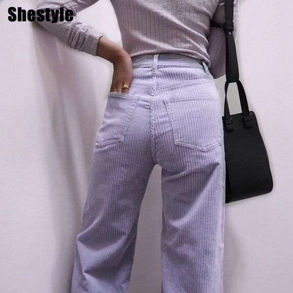 shestyle corduroy wide-leg pockets pants women high waist spring textured casual long sweatpant zipper street trousers femaleb, Black;white
shestyle corduroy wide-leg pockets pants women high waist spring textured casual long sweatpant zipper street trousers femaleb, Black;white