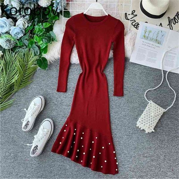 korobov women long basic autumn winter sweater korean slim elastic knit sueter mujer elegant pearls mermaid jumper femme 78756 210430, White;black
korobov women long basic autumn winter sweater korean slim elastic knit sueter mujer elegant pearls mermaid jumper femme 78756 210430, White;black