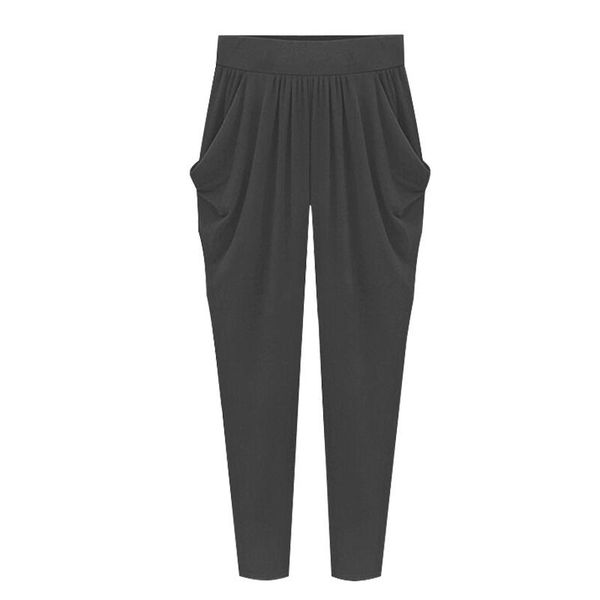 women's pants & capris 2021 autumn casual woman trousers pleated strechy elastic harem pantalon femmes calca feminina plus size, Black;white
women's pants & capris 2021 autumn casual woman trousers pleated strechy elastic harem pantalon femmes calca feminina plus size, Black;white