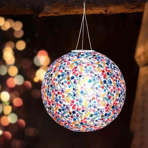 solar lamps round hanging lamp powered printed waterproof led lantern for birthday wedding xmas event ornaments
solar lamps round hanging lamp powered printed waterproof led lantern for birthday wedding xmas event ornaments