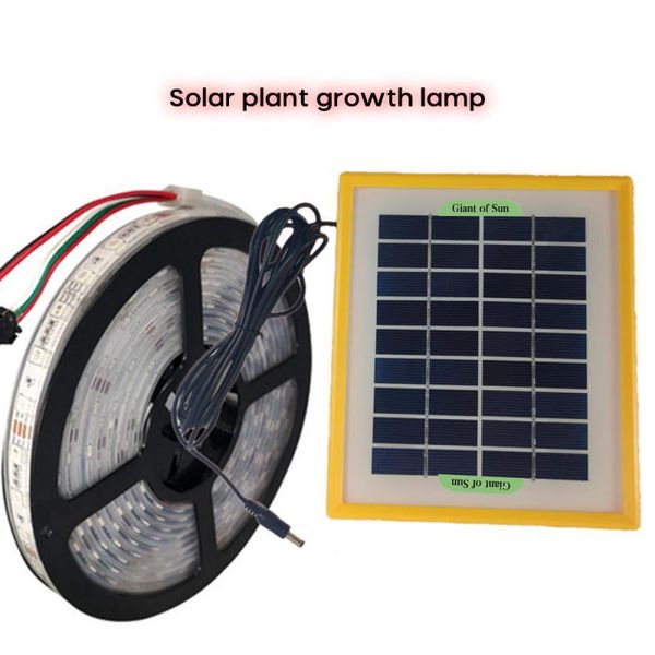1pc solar plant lamp belt 5v growth 2835 bead strip full spectrum silicon panel grow lights
1pc solar plant lamp belt 5v growth 2835 bead strip full spectrum silicon panel grow lights