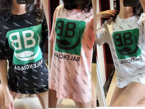 fashion t shirt for women 21 style summer full print foam loose bb short sleeve for women, White
fashion t shirt for women 21 style summer full print foam loose bb short sleeve for women, White