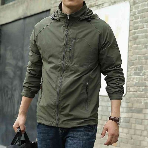 military windbreaker jackets men spring autumn casual slim army tactics jacket outwear waterproof breathable hooded coat 4xl 5xl 210923, Black;brown
military windbreaker jackets men spring autumn casual slim army tactics jacket outwear waterproof breathable hooded coat 4xl 5xl 210923, Black;brown
