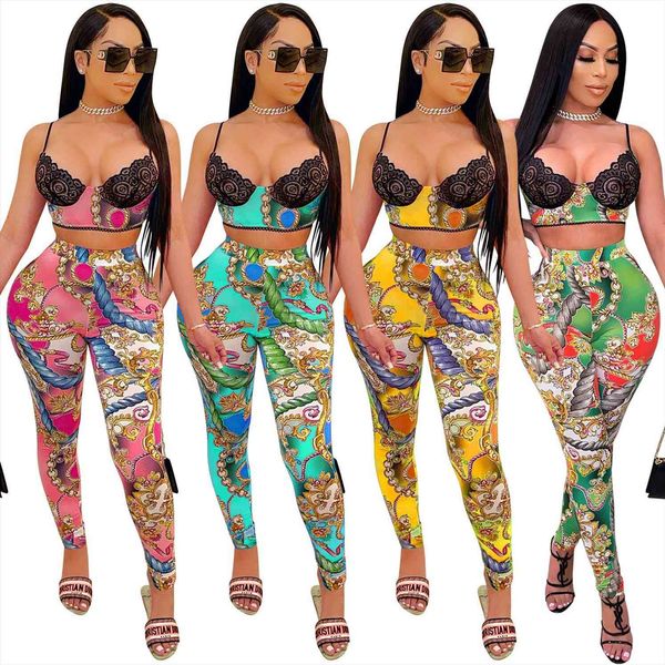 cutubly lace set outfits summer womenpant print two piece casual v neck with long pant tracksuit fashion, White
cutubly lace set outfits summer womenpant print two piece casual v neck with long pant tracksuit fashion, White