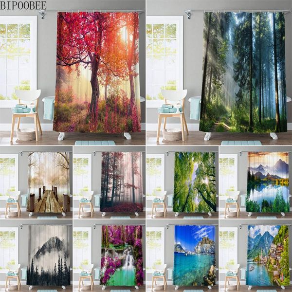 shower curtains french forest printed curtain for bathroom decor waterproof fabric bath 3d landscape bathtub screen with hooks
shower curtains french forest printed curtain for bathroom decor waterproof fabric bath 3d landscape bathtub screen with hooks