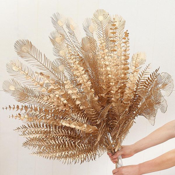 decorative flowers & wreaths simulation golden eucalyptus leaf decoration home fake flower fan wedding ginkgo biloba
decorative flowers & wreaths simulation golden eucalyptus leaf decoration home fake flower fan wedding ginkgo biloba