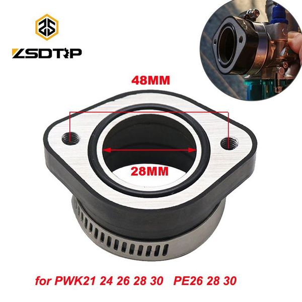 motorcycle fuel system zsdtrp carburetor adapter inlet intake pipe for pe26 28 30 pwk21 24 26 fit 110 125 150 190cc engine
motorcycle fuel system zsdtrp carburetor adapter inlet intake pipe for pe26 28 30 pwk21 24 26 fit 110 125 150 190cc engine