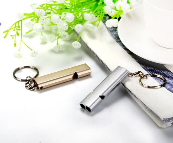emergency survival whistle double tube whistle aluminum whistle 118db outdoor survival equipment for life saving
emergency survival whistle double tube whistle aluminum whistle 118db outdoor survival equipment for life saving