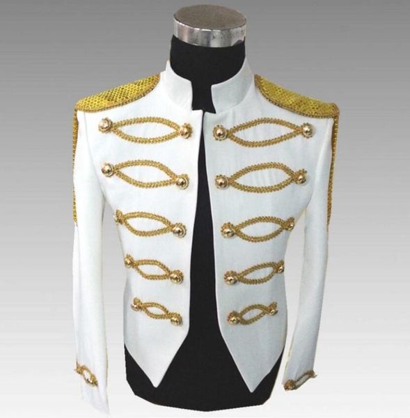 men's suits & blazers xxs-6xl 2021 men clothing bigbang star nightclub male singer dance guest golden tassel suit plus size the host co, White;black
men's suits & blazers xxs-6xl 2021 men clothing bigbang star nightclub male singer dance guest golden tassel suit plus size the host co, White;black