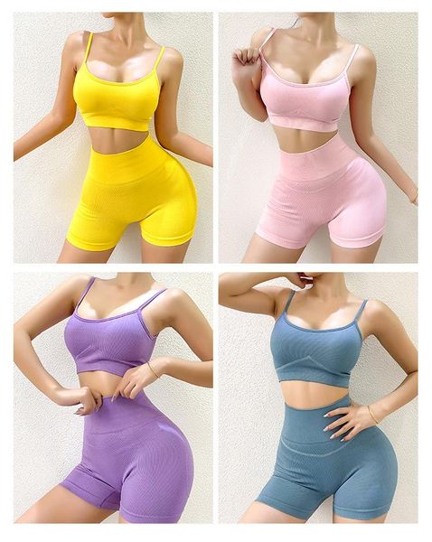 yoga outfit 2pcs seamless women set fitness tracksuits workout sportswear gym clothing sports crop bra&high waist shorts
yoga outfit 2pcs seamless women set fitness tracksuits workout sportswear gym clothing sports crop bra&high waist shorts