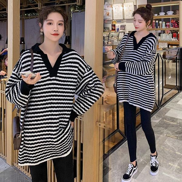 maternity dresses 2021 arrive winter dress woman fashion style large size pregnant knitting cotton clothing md-02660, White
maternity dresses 2021 arrive winter dress woman fashion style large size pregnant knitting cotton clothing md-02660, White