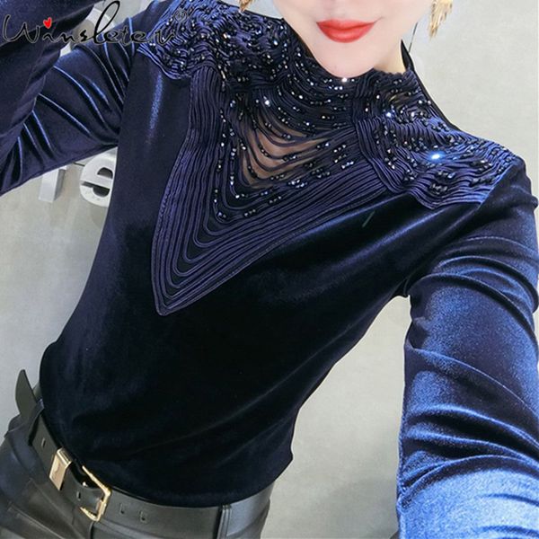 women's t-shirt spring fall pleuche european clothes girls o-neck beads hollow out women long sleeve tees 2021 t11904a i, White
women's t-shirt spring fall pleuche european clothes girls o-neck beads hollow out women long sleeve tees 2021 t11904a i, White