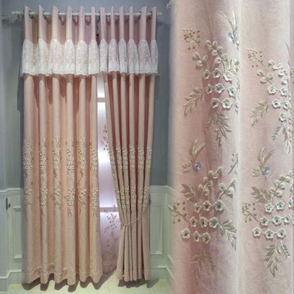 curtain & drapes modern curtains for living room bedroom thickened chenille relief embroidery pink blue finished product customization
curtain & drapes modern curtains for living room bedroom thickened chenille relief embroidery pink blue finished product customization