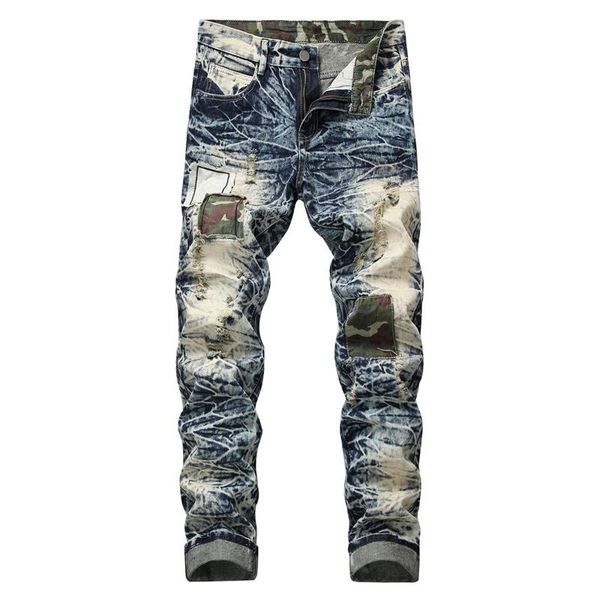 spring summer mens slim-fit tapered little stretch clothing male jeans ripped hole fashion denim trousers pant plus size men's, Blue
spring summer mens slim-fit tapered little stretch clothing male jeans ripped hole fashion denim trousers pant plus size men's, Blue