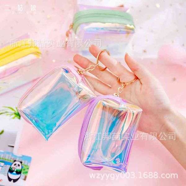 cosmetic bags fashion laser magic color zipper bag pvc wash large capacity transparent storage
cosmetic bags fashion laser magic color zipper bag pvc wash large capacity transparent storage