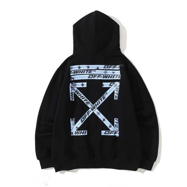 21ss autumn winter fashion brand off blue ribbon arrow print ow men's and women's plush hoodie1, Black
21ss autumn winter fashion brand off blue ribbon arrow print ow men's and women's plush hoodie1, Black