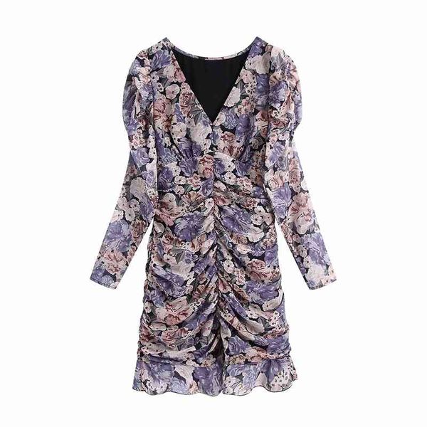 vintage women v-neck chiffon draped dresses fashion ladies floral print dress sweet female elegant slim ruffles vestidos 210427, Black;gray
vintage women v-neck chiffon draped dresses fashion ladies floral print dress sweet female elegant slim ruffles vestidos 210427, Black;gray