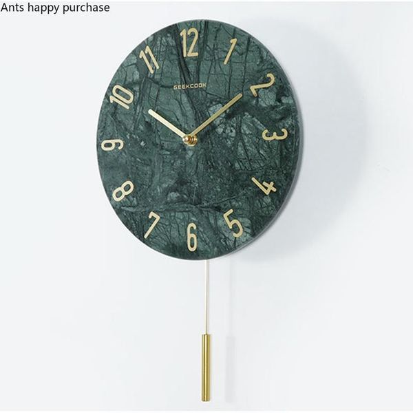 wall clocks clock modern design marble separates nordic needle swing home decoration living room round gift ideas
wall clocks clock modern design marble separates nordic needle swing home decoration living room round gift ideas
