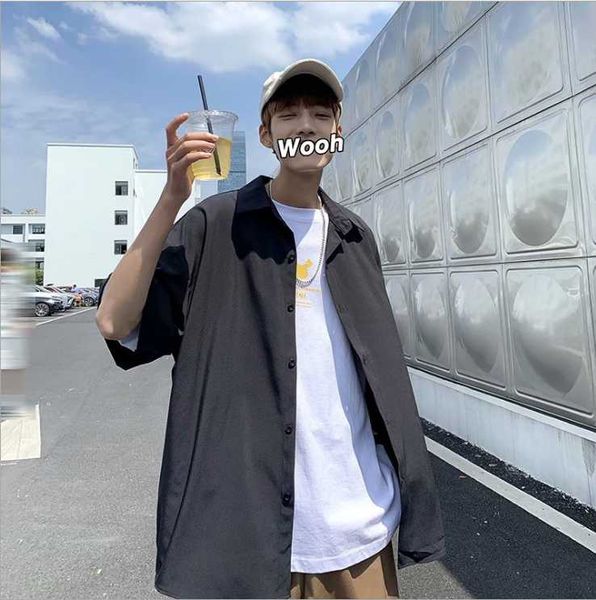 men's casual shirts plaid shirt male port wind day tide brand ins autumn long sleeve korean version of the trend jacket 45, White;black
men's casual shirts plaid shirt male port wind day tide brand ins autumn long sleeve korean version of the trend jacket 45, White;black