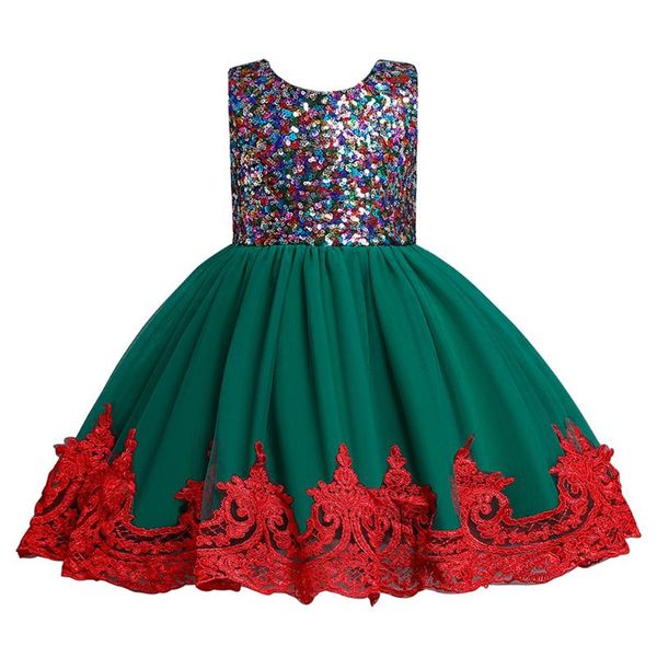 girl's dresses christmas girls children clothing kids party for girl wedding birthday elegant sequins christening dress, Red;yellow
girl's dresses christmas girls children clothing kids party for girl wedding birthday elegant sequins christening dress, Red;yellow