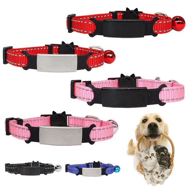 cat collars & leads 12pcs/lot reflective nylon collar blank personalized id small dog adjustable for puppy kittens necklace
cat collars & leads 12pcs/lot reflective nylon collar blank personalized id small dog adjustable for puppy kittens necklace