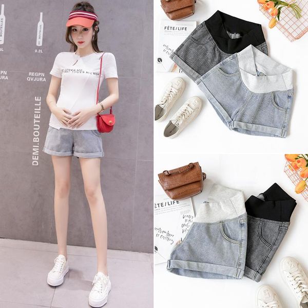 maternity bottoms 2021 summer short jeans cotton belly loos casual shorts low waist for pregnancy women pregnant clothes, White
maternity bottoms 2021 summer short jeans cotton belly loos casual shorts low waist for pregnancy women pregnant clothes, White