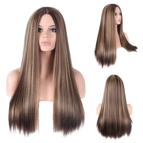 synthetic wigs sinuo highlight brown long straight for black white women cosplay hair heat resistant fiber mechanism perruques
synthetic wigs sinuo highlight brown long straight for black white women cosplay hair heat resistant fiber mechanism perruques