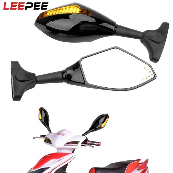 motorcycle mirrors leepee led turn signal rearview mirror universal integrated side indicators a pair
motorcycle mirrors leepee led turn signal rearview mirror universal integrated side indicators a pair