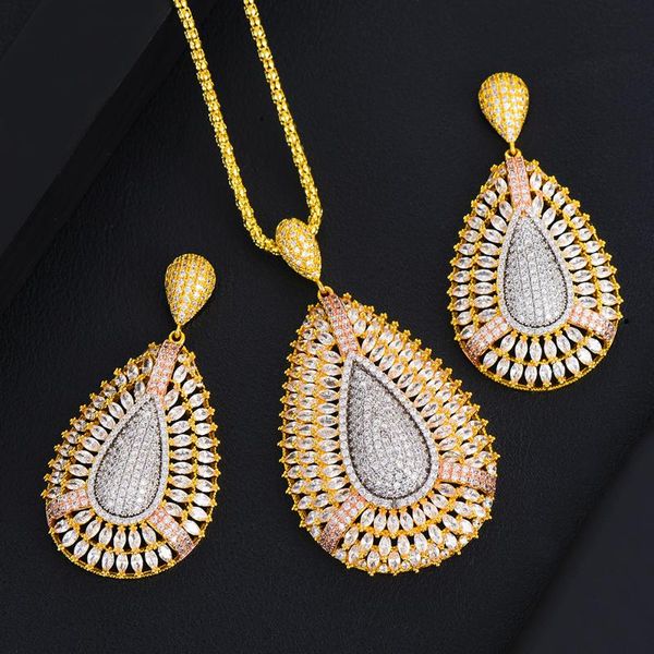 earrings & necklace godki luxury dubai shinning dangle drop for women nobal bridal wedding cubic zircon jewelry set, Silver
earrings & necklace godki luxury dubai shinning dangle drop for women nobal bridal wedding cubic zircon jewelry set, Silver