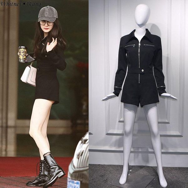 2021 fashion streetwear cool girl zippers playsuit women jumpsuit rompers bodysuit women's jumpsuits &, Black;white
2021 fashion streetwear cool girl zippers playsuit women jumpsuit rompers bodysuit women's jumpsuits &, Black;white