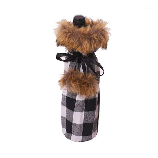 christmas decorations ornaments lattice simulation wine bottle cover washable durable
christmas decorations ornaments lattice simulation wine bottle cover washable durable