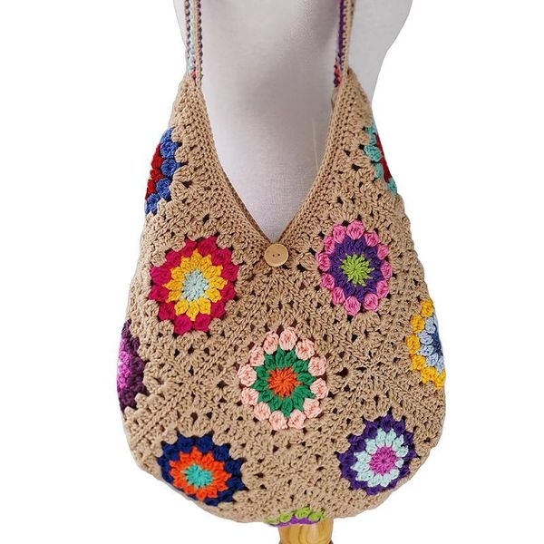 evening bags handmade knitting bohemian women handbag 2021 winter fashion ladies crochet bag casual floral tote large woven shoulder
evening bags handmade knitting bohemian women handbag 2021 winter fashion ladies crochet bag casual floral tote large woven shoulder