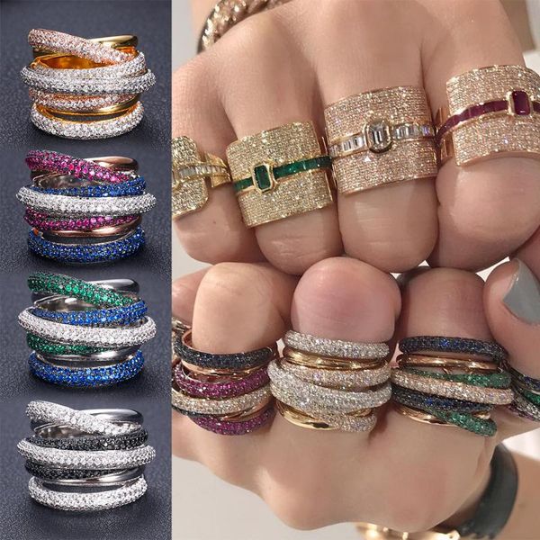 wedding rings luxury cross geometry cubic zironium engagement dubai bridal finger ring jewelry, Slivery;golden
wedding rings luxury cross geometry cubic zironium engagement dubai bridal finger ring jewelry, Slivery;golden