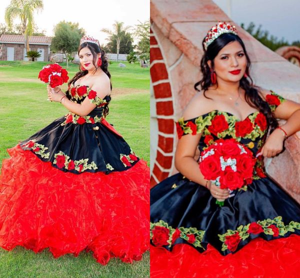 2022 printed floral embroidered applique quinceanera dresses plus size off the shoulder ruffle ball gown prom sweet 16 dress womens, Blue;red
2022 printed floral embroidered applique quinceanera dresses plus size off the shoulder ruffle ball gown prom sweet 16 dress womens, Blue;red