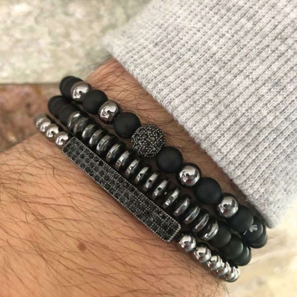 jewelry black frosted wear copper inlaid zirconium drill ball flying saucer long bracelet suit men, Golden;silver
jewelry black frosted wear copper inlaid zirconium drill ball flying saucer long bracelet suit men, Golden;silver