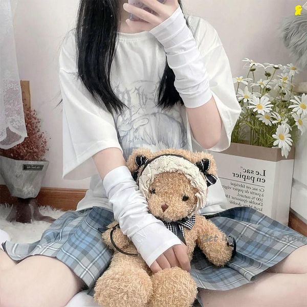 five fingers gloves warmers summer long sleeve cute fingerless women white black cosplay accessories anime arm for t409, Blue;gray
five fingers gloves warmers summer long sleeve cute fingerless women white black cosplay accessories anime arm for t409, Blue;gray