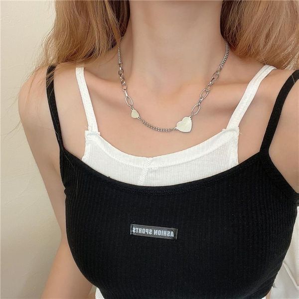 chokers clavicle chain love stitching necklace ins hip hop cold wind choker, Golden;silver
chokers clavicle chain love stitching necklace ins hip hop cold wind choker, Golden;silver
