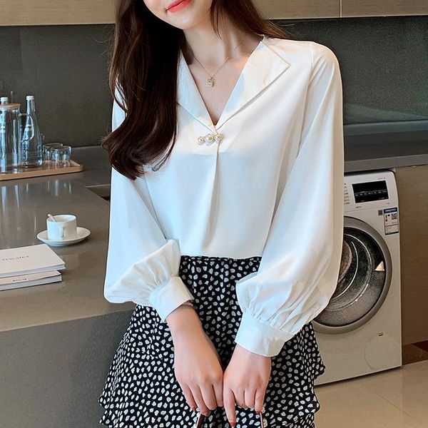 women's blouses & shirts korean women chiffon beading lantern sleeve blouse plus size woman white shirt v-neck
women's blouses & shirts korean women chiffon beading lantern sleeve blouse plus size woman white shirt v-neck