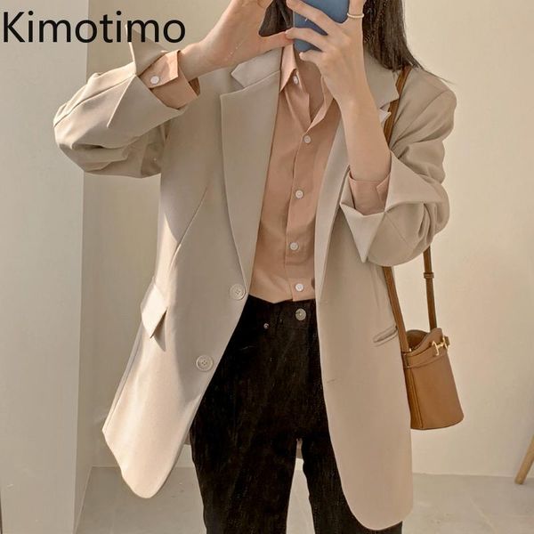 women's suits & blazers kimotimo solid women korean chic simplicity turn-down collar loose coats autumn temperament all-match long slee, White;black
women's suits & blazers kimotimo solid women korean chic simplicity turn-down collar loose coats autumn temperament all-match long slee, White;black