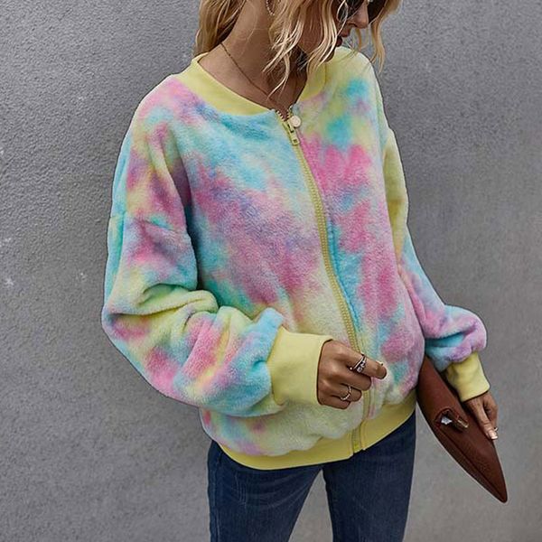 2021 autumn faux fur coat women tie dye teddy coat ladies fluffy teddy jacket women zipper plush jacket for women, Tan;black
2021 autumn faux fur coat women tie dye teddy coat ladies fluffy teddy jacket women zipper plush jacket for women, Tan;black