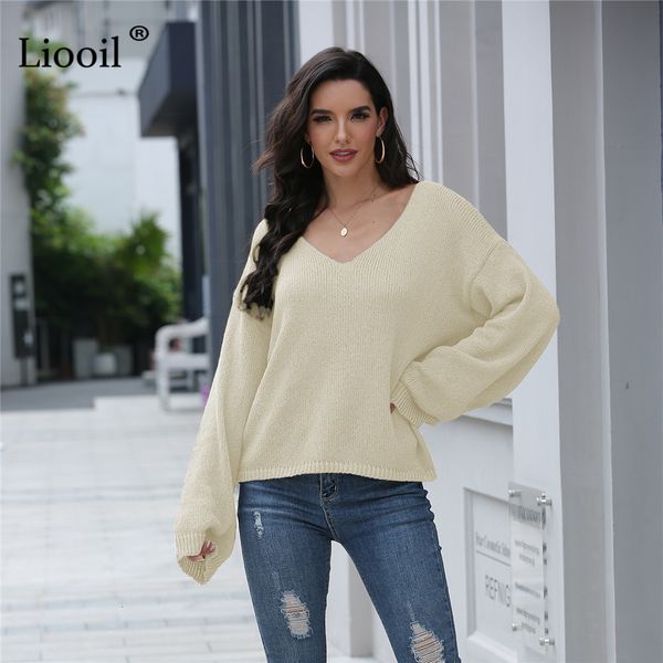 knits autumn winter clothes knit sweater women long sleeve v neck pullovers female casual loose solid knitwear and jumpers, White
knits autumn winter clothes knit sweater women long sleeve v neck pullovers female casual loose solid knitwear and jumpers, White